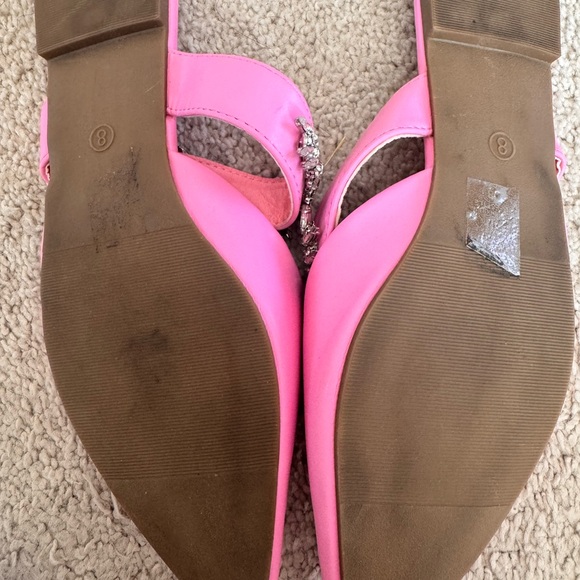 Pink Embellished Mules - Picture 2 of 2